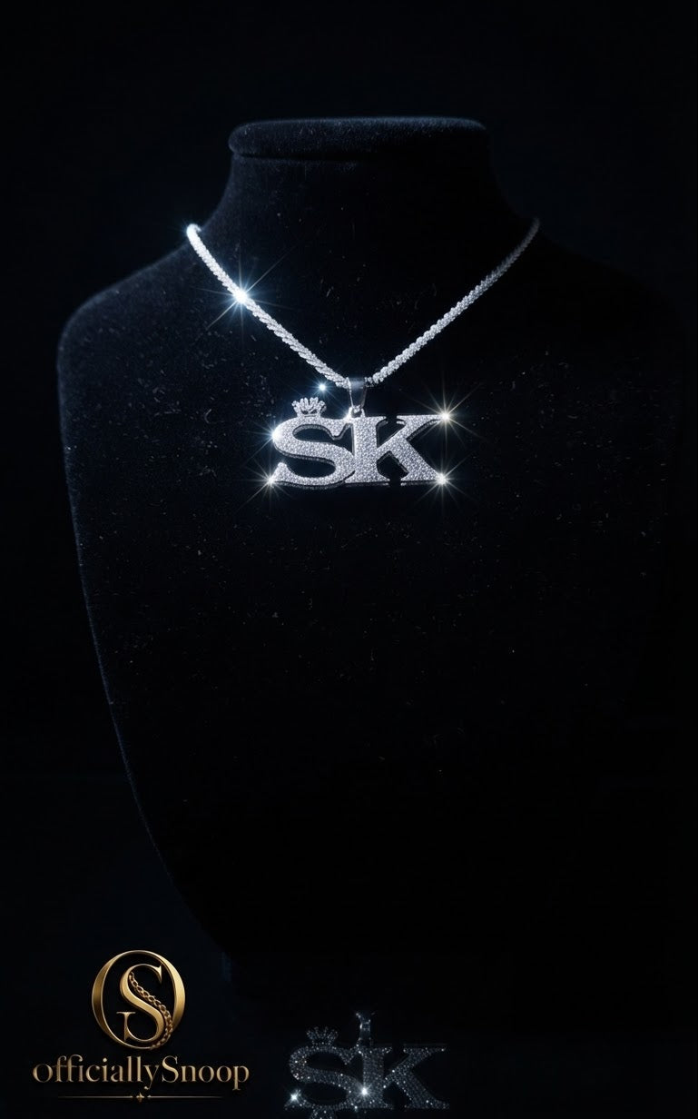 SK NECKLACE CUSTOM WITH CROWN